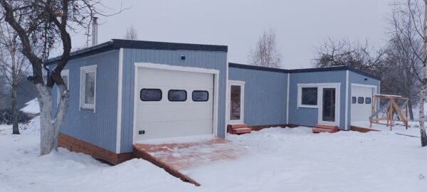Karkasinis – Modulinis Namas “U FORMA” – 79 m2