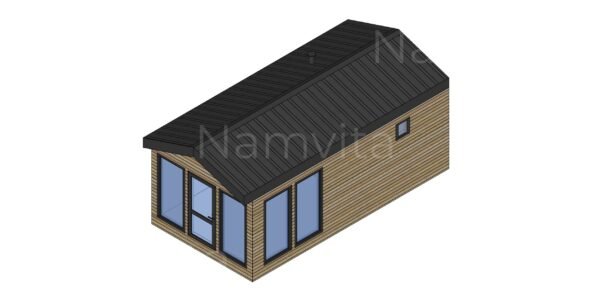 Modulinis Namas/Pirtis – “Cezaris” 3.6x7m – Pagal Užsakymą