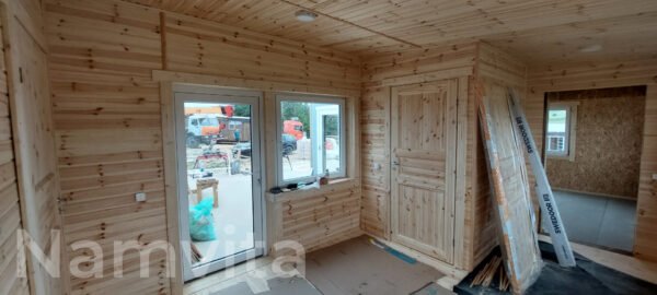 Karkasinis – Modulinis Namas “U FORMA” – 79 m2
