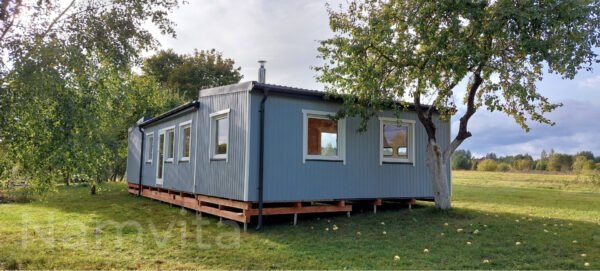 Karkasinis – Modulinis Namas “U FORMA” – 79 m2