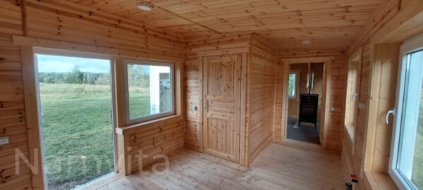 Karkasinis – Modulinis Namas “U FORMA” – 79 m2