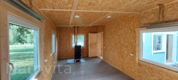 Karkasinis – Modulinis Namas “U FORMA” – 79 m2