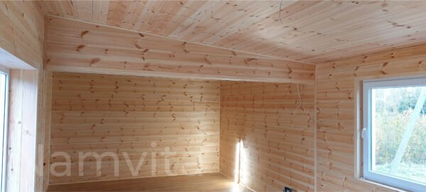 Karkasinis – Modulinis Namas “L FORMA” – 80 m2