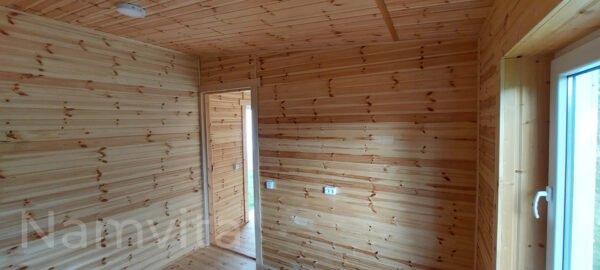 Karkasinis – Modulinis Namas “U FORMA” – 79 m2