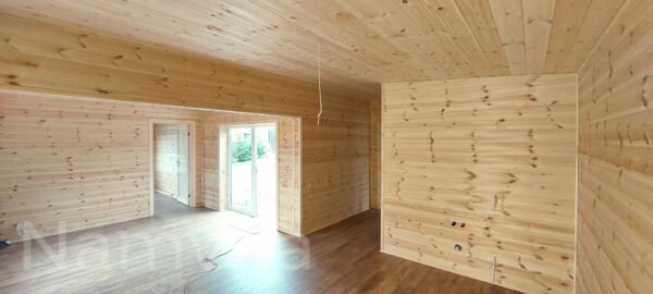 Karkasinis – Modulinis Namas “L FORMA” – 80 m2