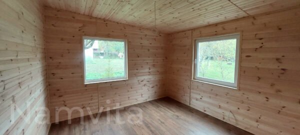 Karkasinis – Modulinis Namas “L FORMA” – 80 m2