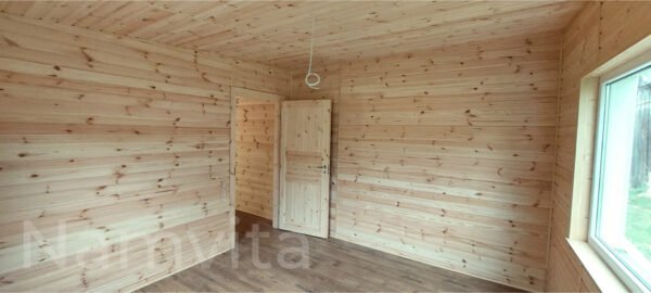 Karkasinis – Modulinis Namas “L FORMA” – 80 m2