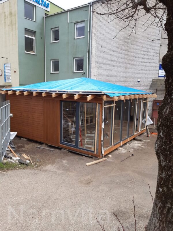 Namas / Pirtis – “Giedrius” – 6x6m