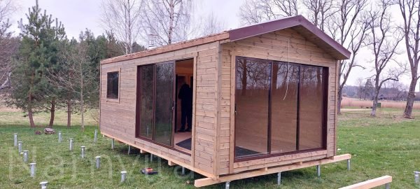 Modulinis Namas/Pirtis – “Cezaris” 3.6x7m – Pagal Užsakymą