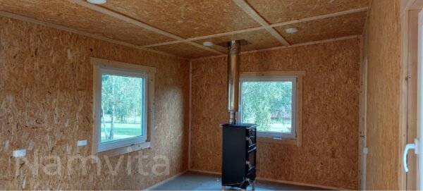 Karkasinis – Modulinis Namas “U FORMA” – 79 m2
