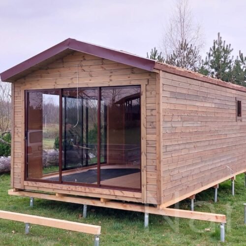 Modulinis Namas/Pirtis – “Cezaris” 3.6x7m – Pagal Užsakymą