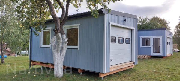 Karkasinis – Modulinis Namas “U FORMA” – 79 m2