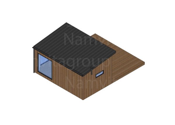 PREMIUM Pirtis – “Svajūnas” 4.04 x 6.10 m. – Pagal Užsakymą