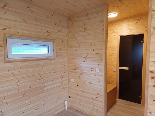 Modulinė Pirtis – “Rasa” 4 x 7 m. – Pagal užsakymą