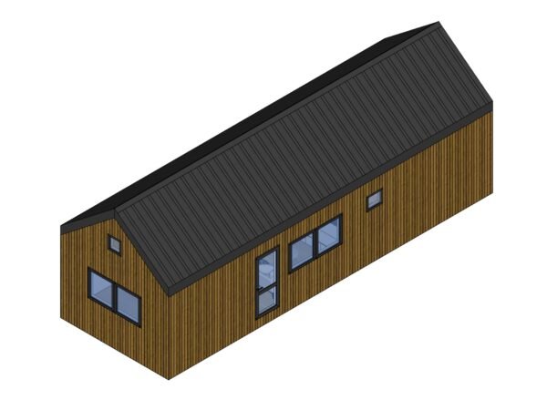 Modulinis Namas – “Skandis- plius” – 4x12m + dvi antresolės