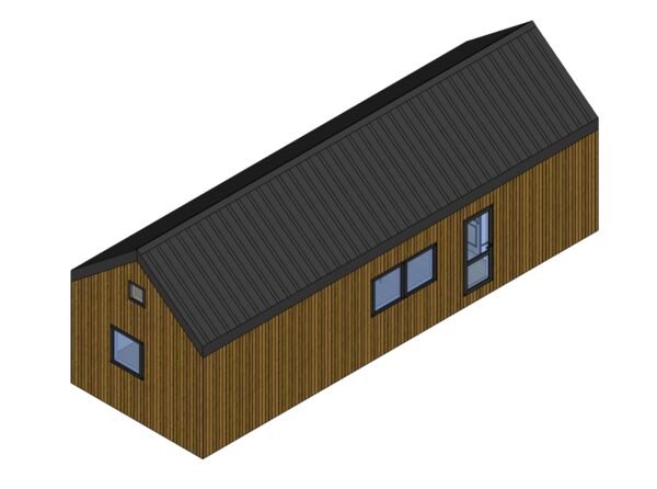 Modulinis Namas – “Skandis- plius” – 4x12m + dvi antresolės