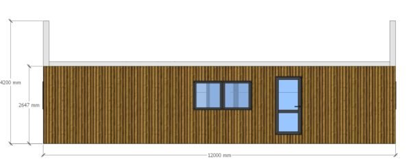 Modulinis Namas – “Skandis- plius” – 4x12m + dvi antresolės