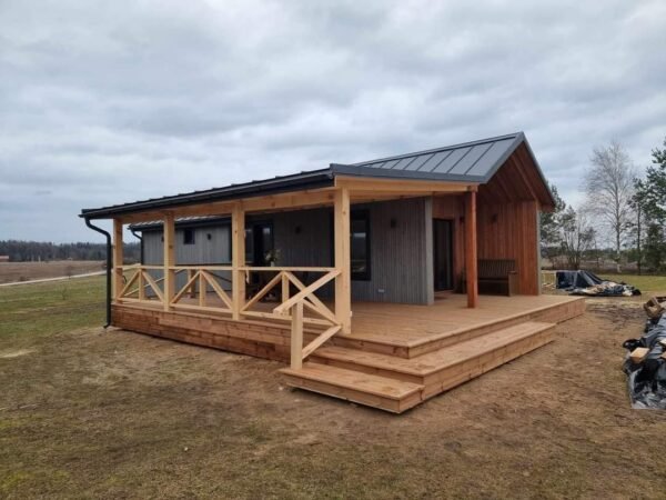 Modulinis Namas – “Skandis- plius” – 4x12m + dvi antresolės
