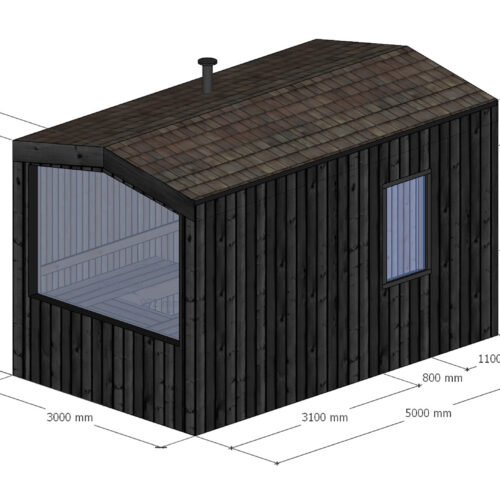 be logo3 Modulinė Pirtis – “Nordic Plius” 3 x 5 m. – Pagal užsakymą